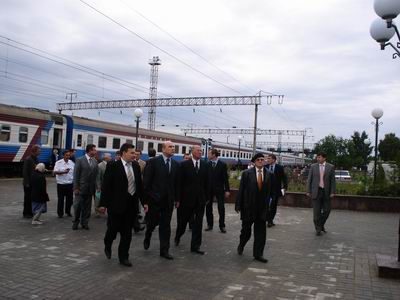 08:50 В Шумерлю прибыл и.о. первого вице-президента ОАО "РЖД" С.В.Козырев